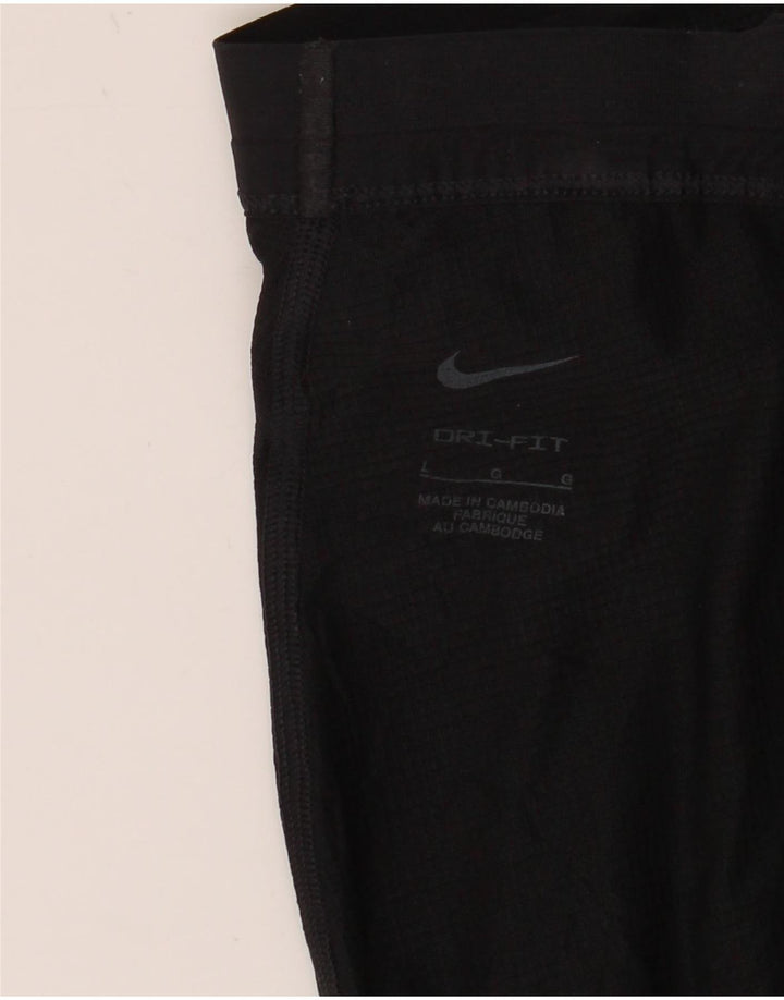Женские спортивные шорты Nike UK 16, большие черные