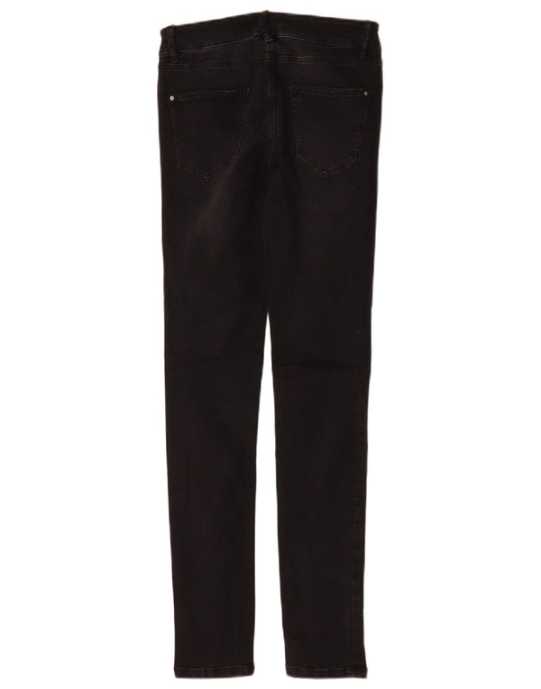 Женские джинсы скинни Massimo Dutti EU 34 2XS W24 L29, черный хлопок