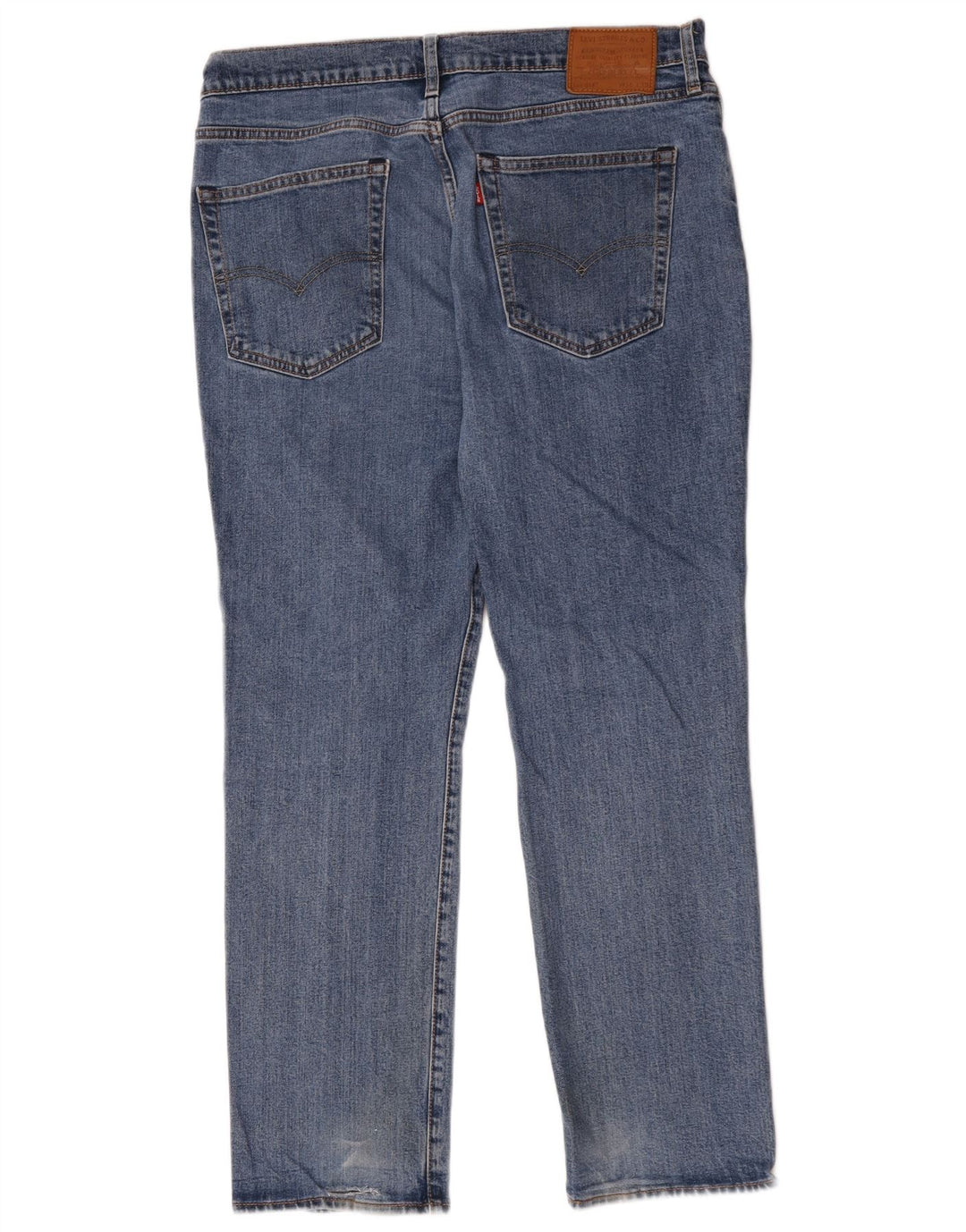 Мужские прямые джинсы Levi's 514 W36 L30 синие, хлопок