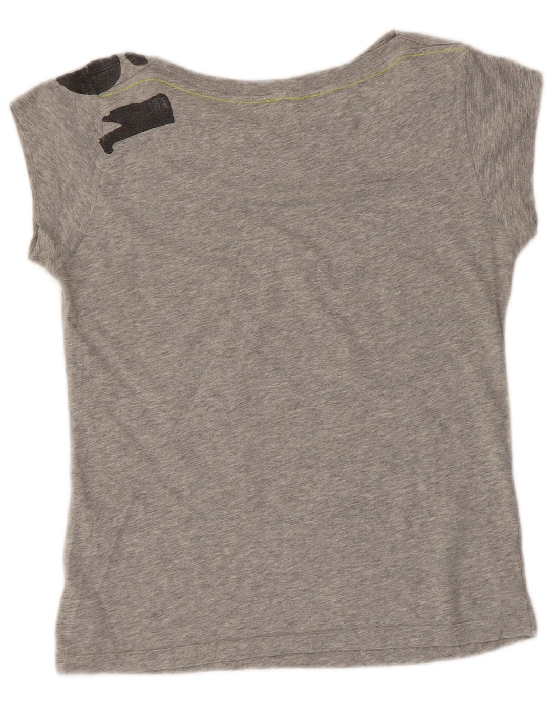 Женская футболка с рисунком Diesel Top UK 12 Medium Grey Flecked