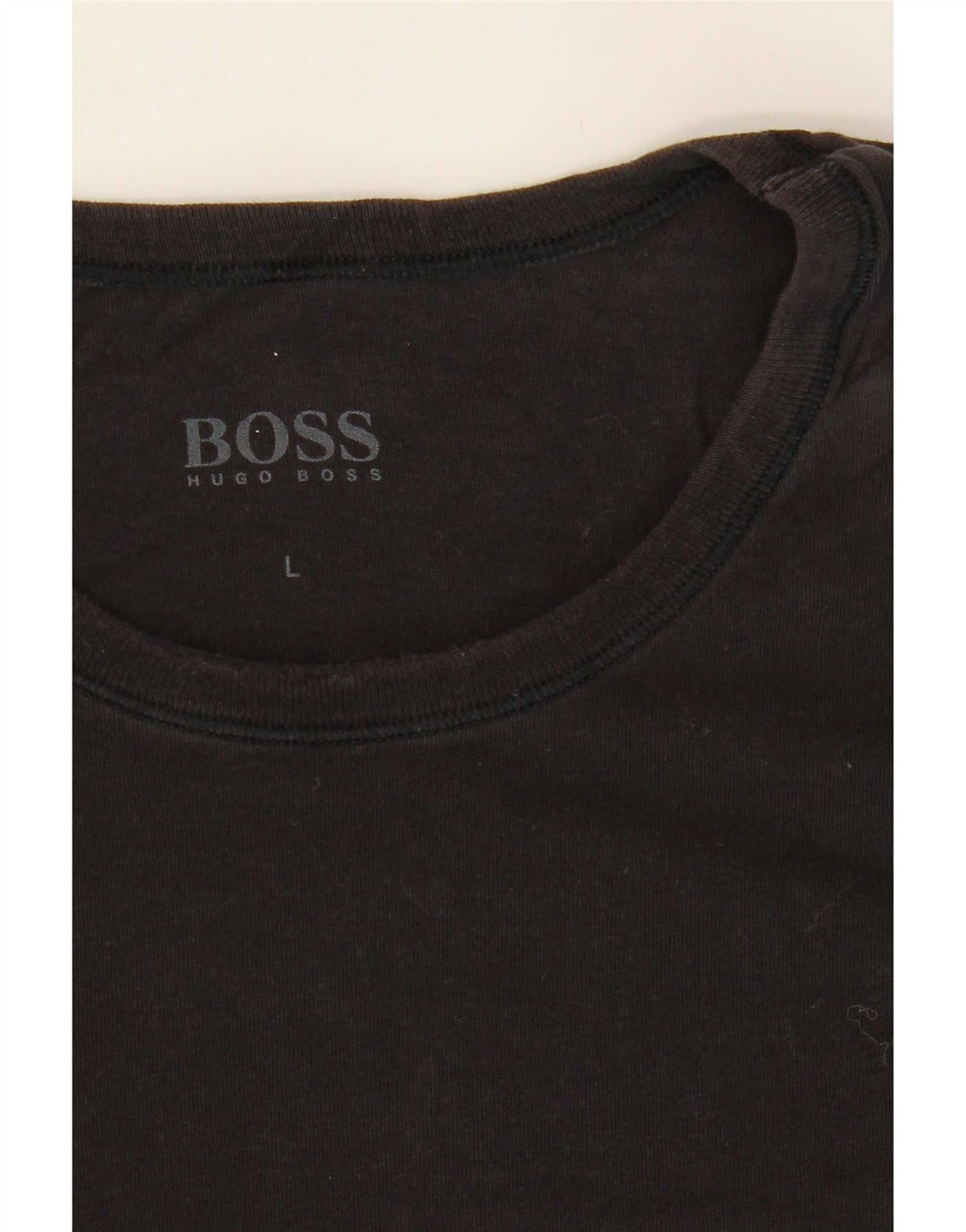 Мужская футболка Hugo Boss, большая черная