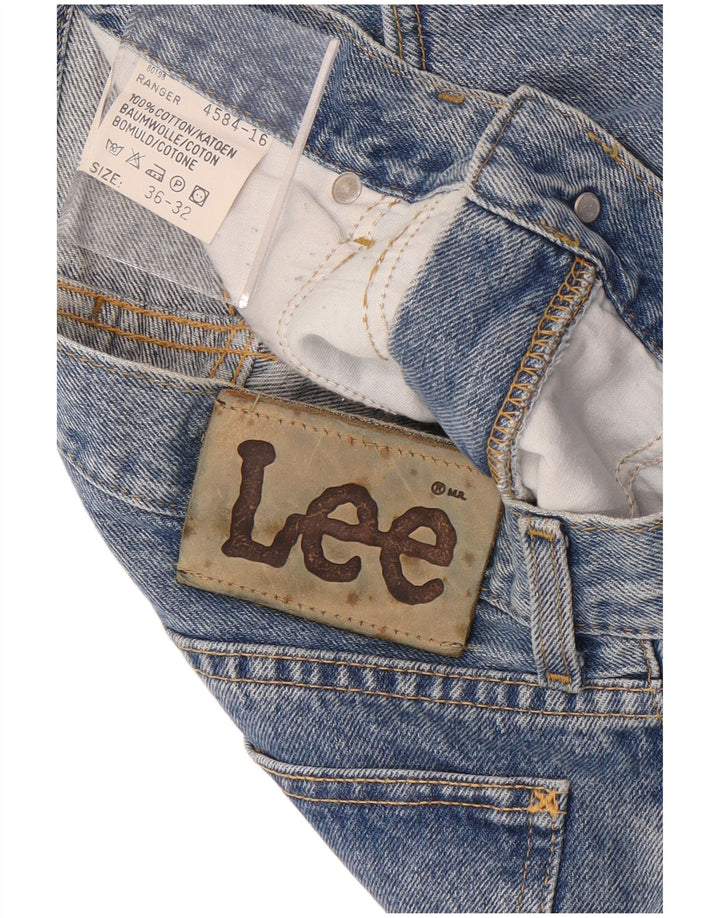 Мужские прямые джинсы Lee Ranger W36 L32, синий хлопок