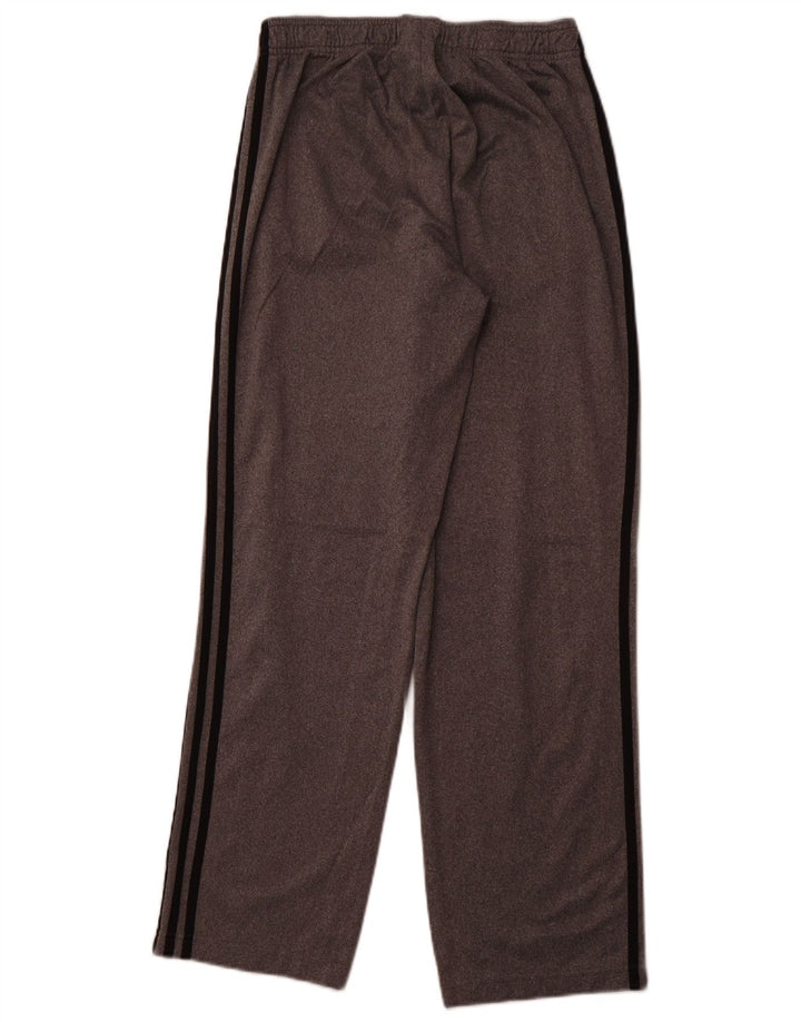 Женские спортивные брюки ADIDAS UK 12, полиэстер среднего серого цвета