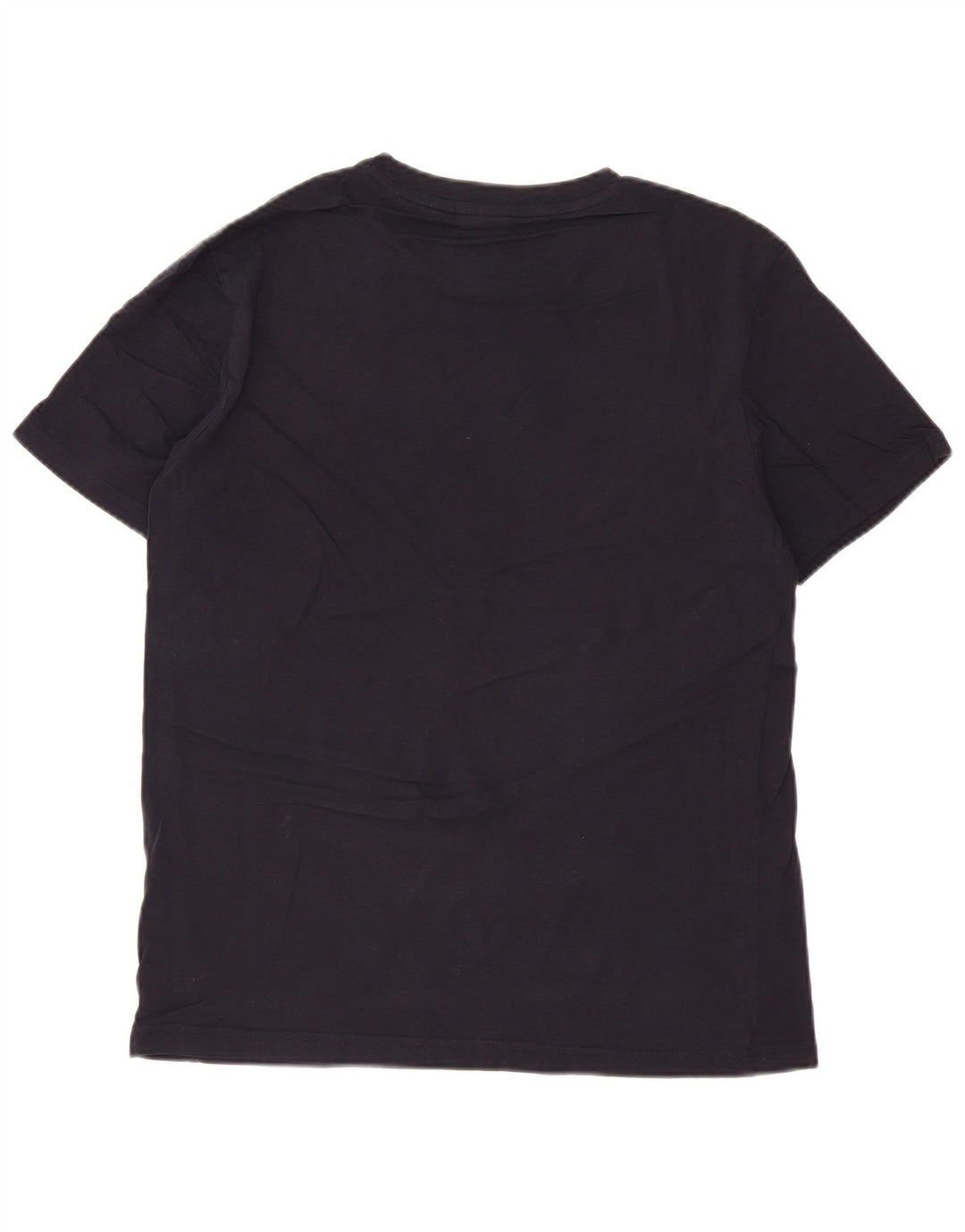 Мужская футболка с рисунком CHAMPION, топ среднего размера, темно-синий, хлопок