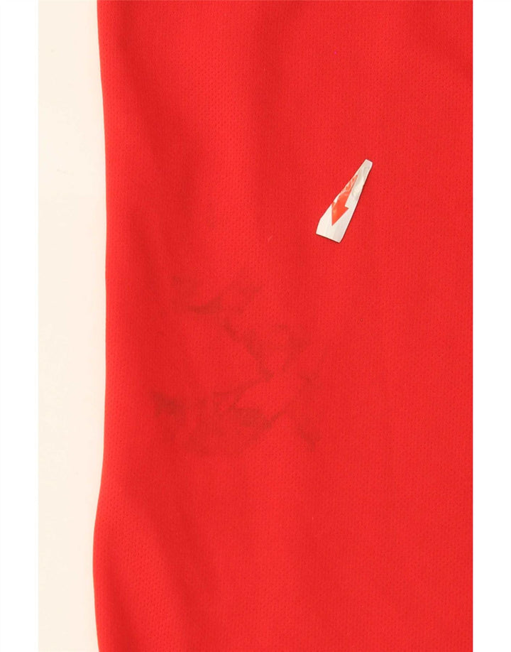 Adidas Мужская футболка Climalite Top XL Красный Полиэстер