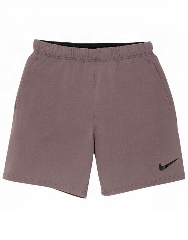 Мужские спортивные шорты Nike Dri Fit среднего серого цвета из вискозы