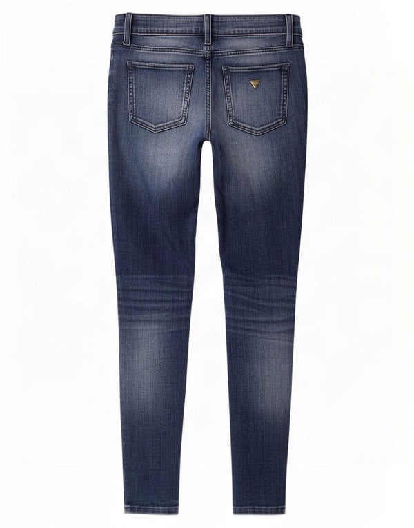 Женские джинсы скинни Guess Power W26 L28, синий хлопок
