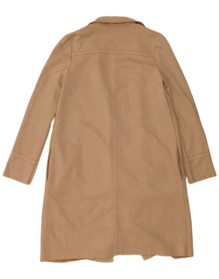 Женское пальто Zara UK 10, маленькое бежевое