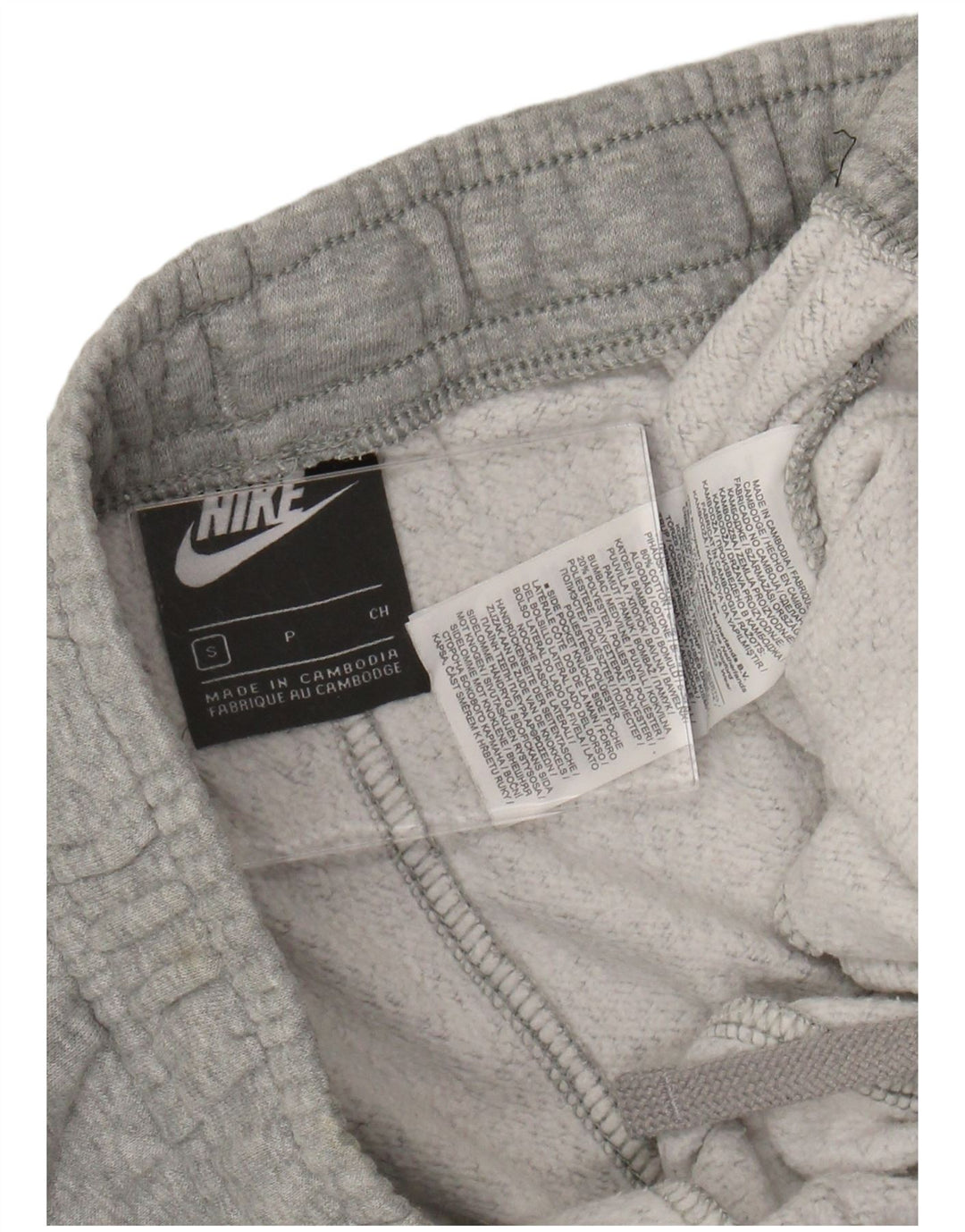 Мужские спортивные брюки NIKE, джоггеры, маленькие серые, хлопковые