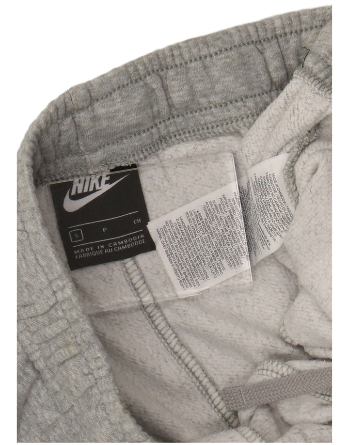 Мужские спортивные брюки NIKE, джоггеры, маленькие серые, хлопковые