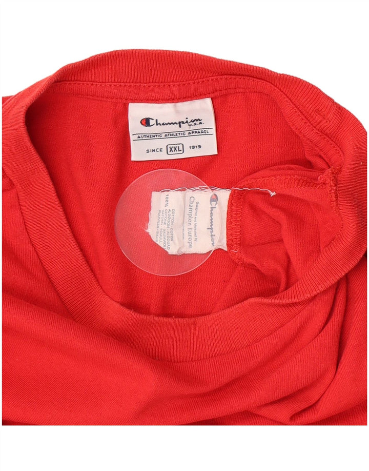 Мужской жилет Champion 2XL, красный хлопок