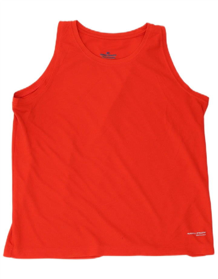 Женский жилет Dri-Power RUSSELL ATHLETIC UK 18 XL, красный полиэстер