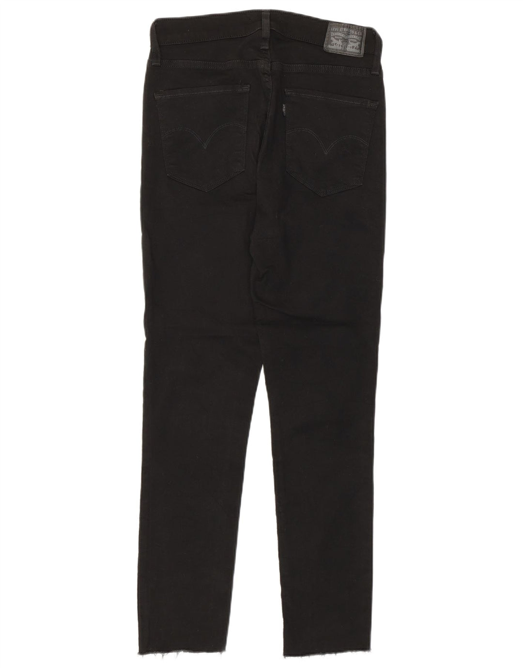 Женские джинсы скинни Levi's 721 с высокой посадкой W29 L27 черные