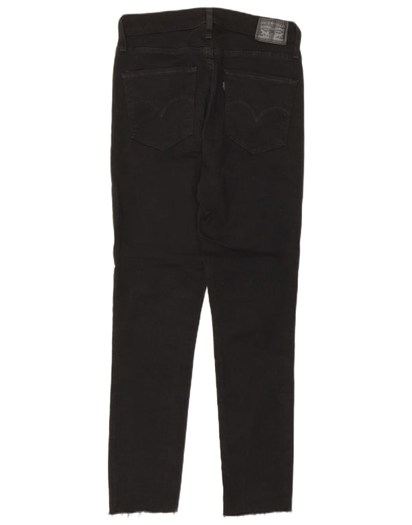 Женские джинсы скинни Levi's 721 с высокой посадкой W29 L27 черные