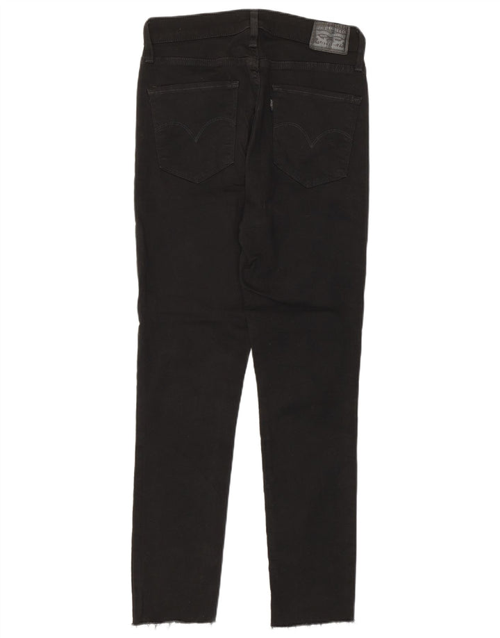 Женские джинсы скинни Levi's 721 с высокой посадкой W29 L27 черные