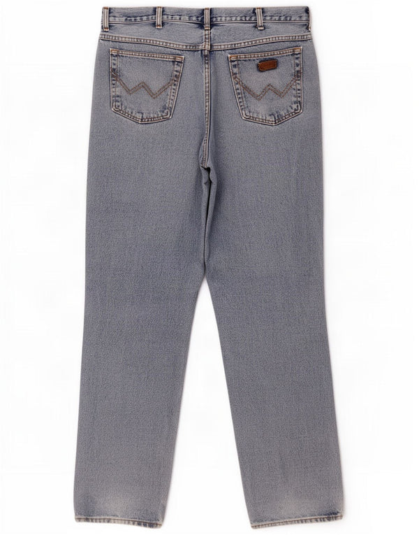 Мужские прямые джинсы Wrangler IDAHO W38 L34 синие, хлопок