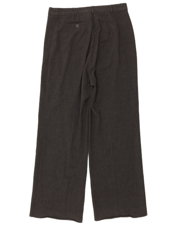 Женские повседневные широкие брюки Max & Co. UK 14, большие W30 L30, серые