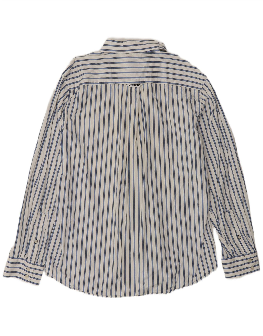 Crew Clothing Мужская рубашка классического кроя 2XL из хлопка в белую полоску