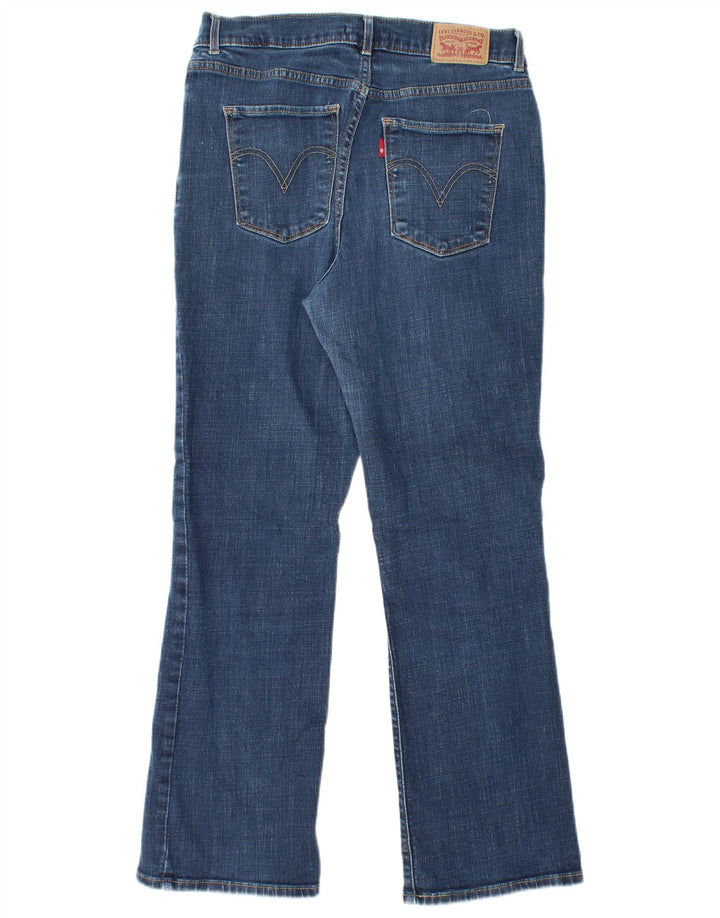 Женские классические джинсы Levi's Bootcut W29 L28, синие, хлопок