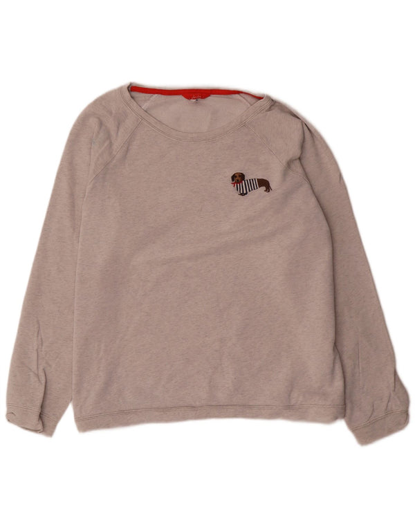 Женский свитер Joules UK 18 XL Серый хлопок