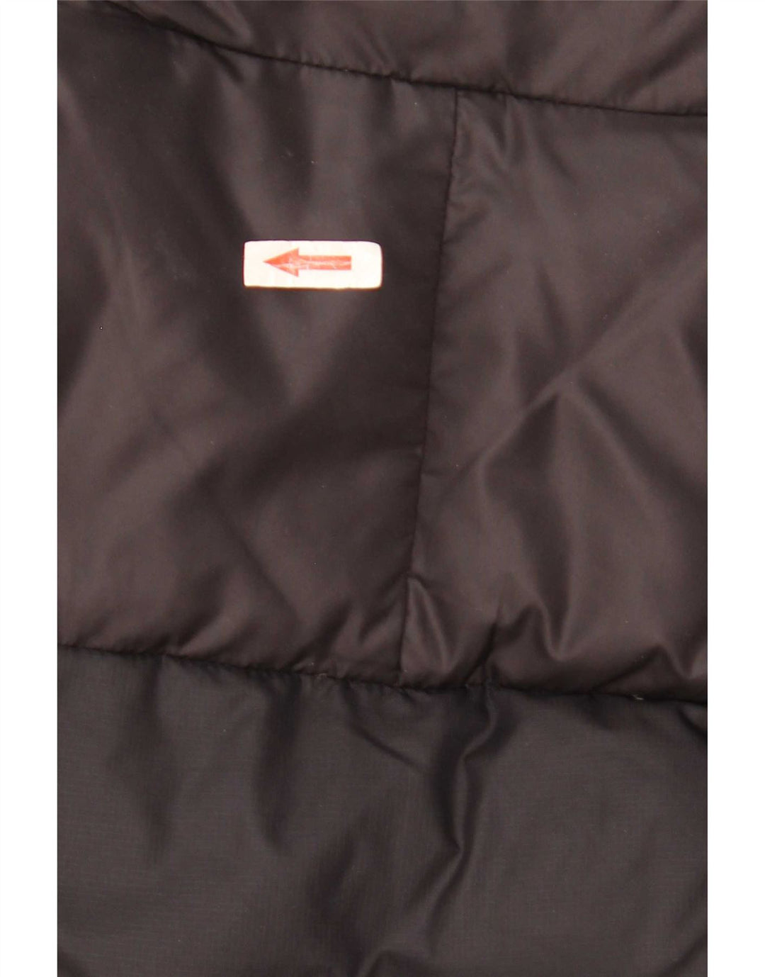 Мужская стеганая куртка The North Face UK 38, средний черный нейлон с цветными блоками