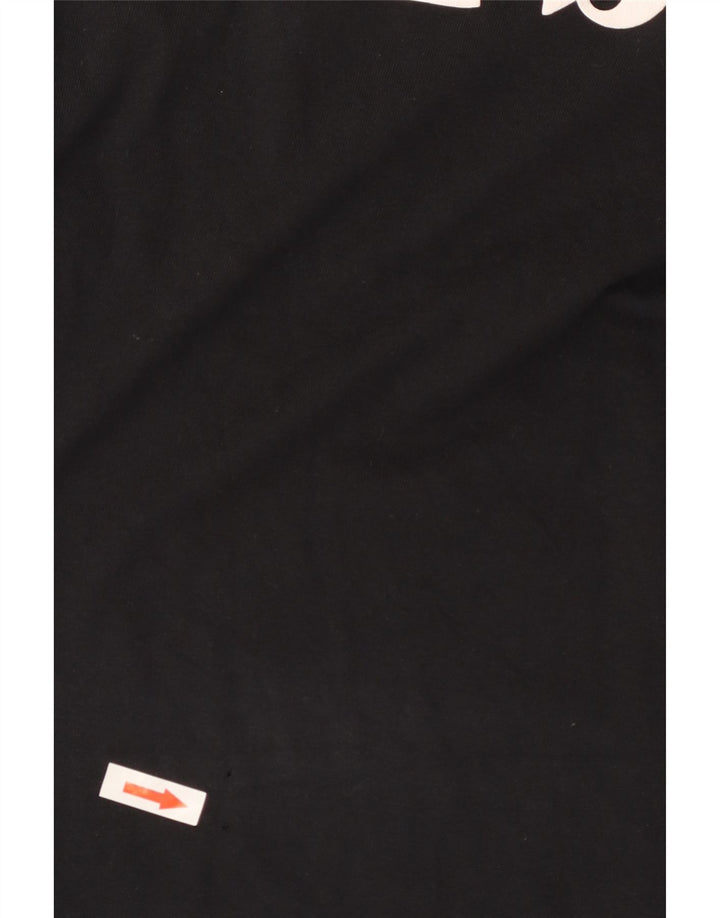 Женская футболка с рисунком Levi's Top UK 10, маленькая черная