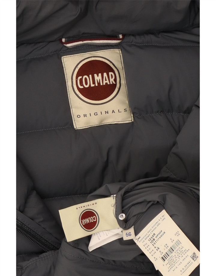 Colmar Мужская утепленная куртка с капюшоном IT 56 XL Серый Полиамид