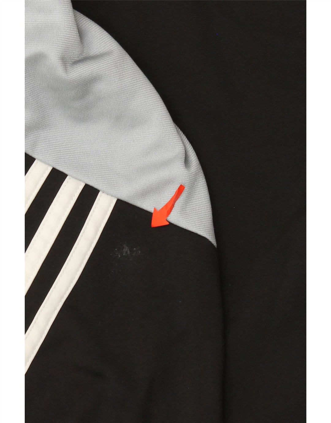 Adidas Мужской спортивный костюм Верхняя куртка Маленький черный полиэстер с цветными блоками