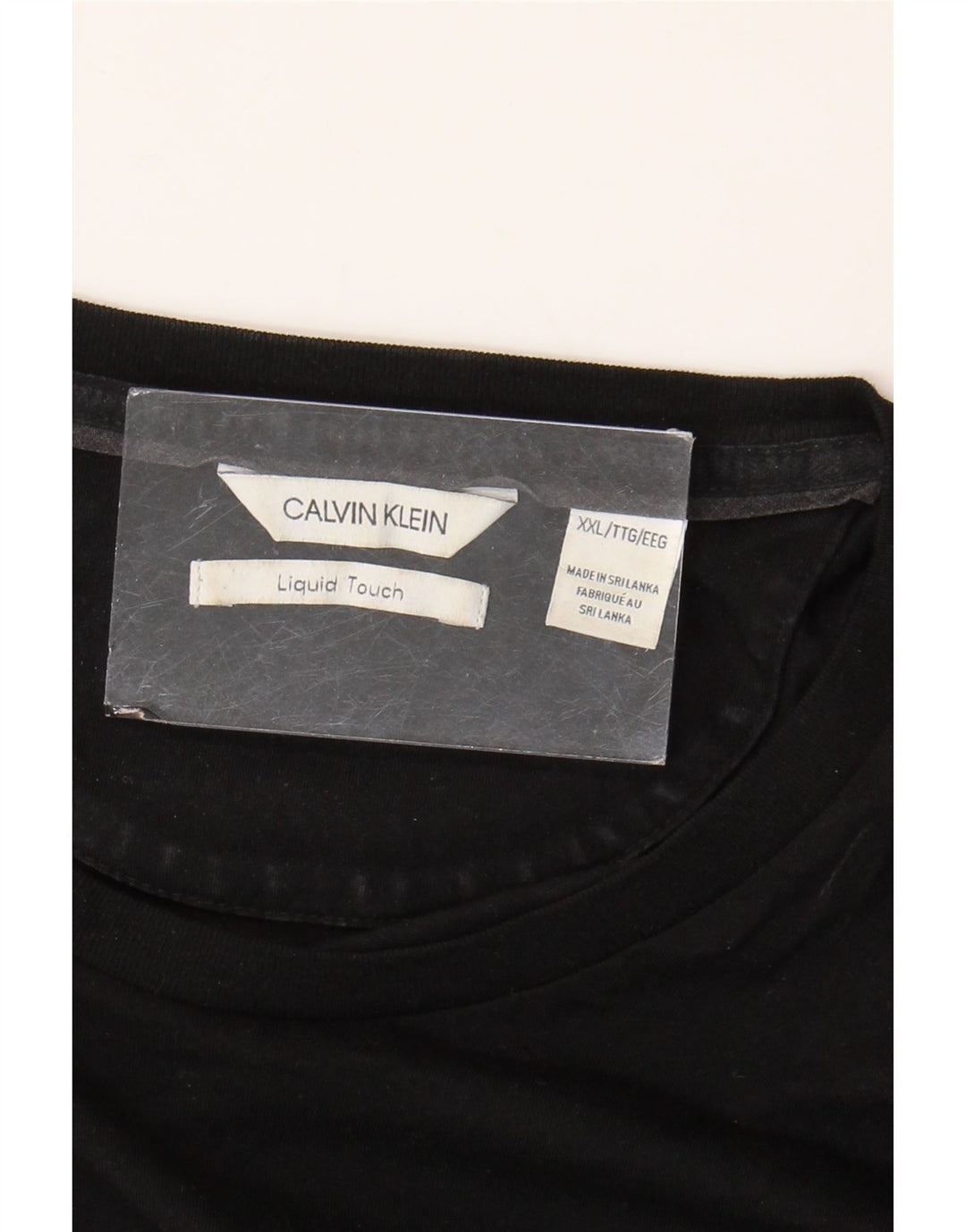 Мужская футболка Calvin Klein Top 2XL черная