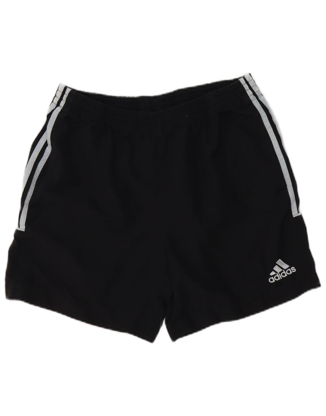 Мужские спортивные шорты Adidas, маленькие черные из полиэстера