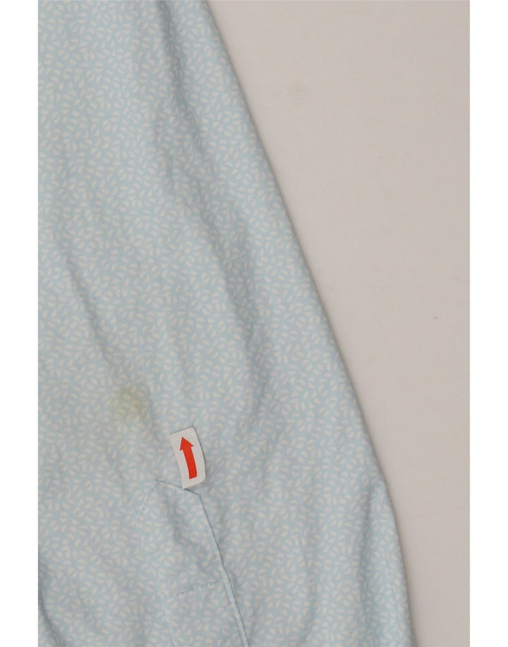 Мужская спортивная рубашка BONOBOS, большая синяя пятнистая нейлоновая рубашка