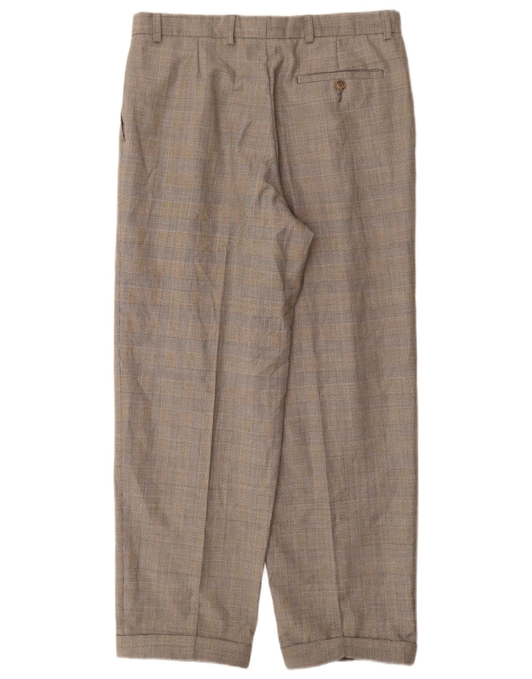 Мужские костюмные брюки Marks & Spencer St. Michael W32 L29 серые в клетку