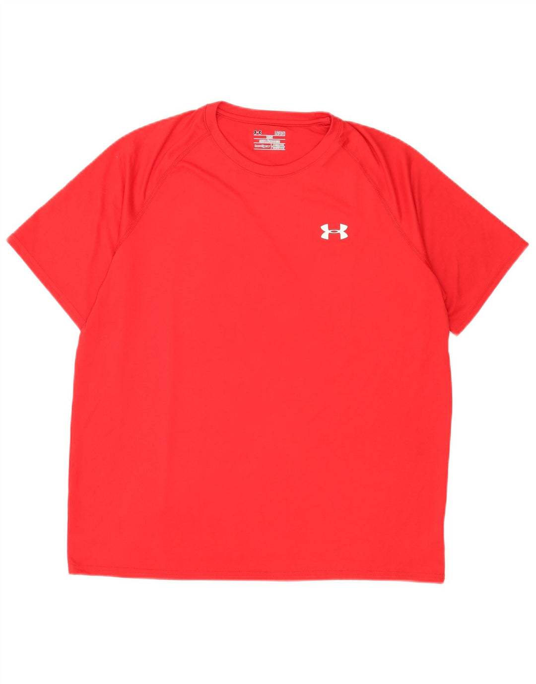 Мужская футболка Under Armour Heat Gear, большой красный полиэстер