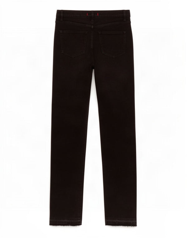 Женские прямые джинсы Zara EU 36 XS W26 L33, черный хлопок