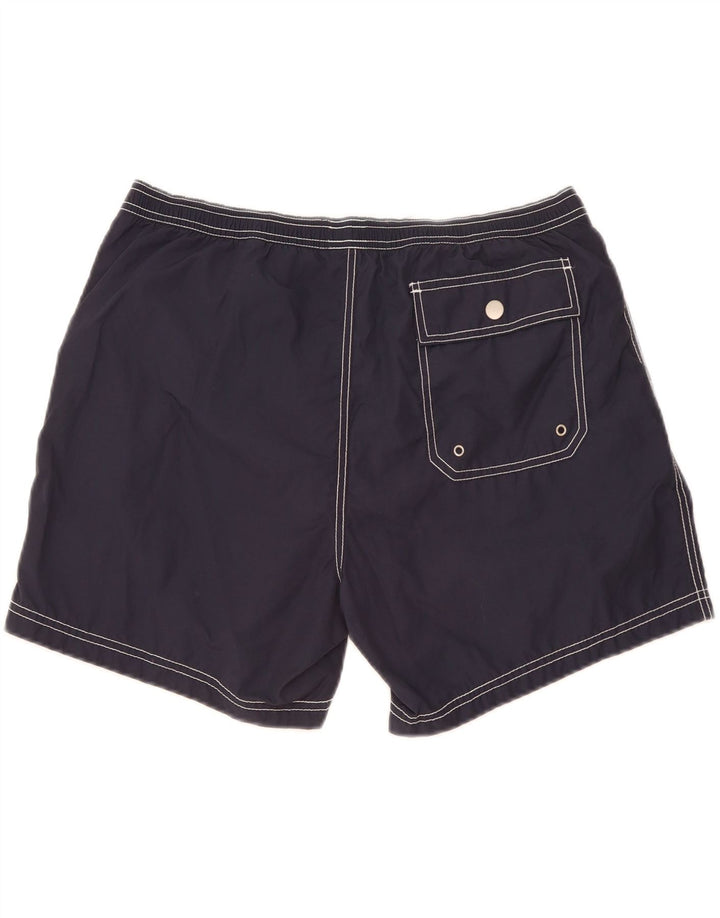 JACK WILLS Мужские шорты для плавания, большие темно-синие, хлопок