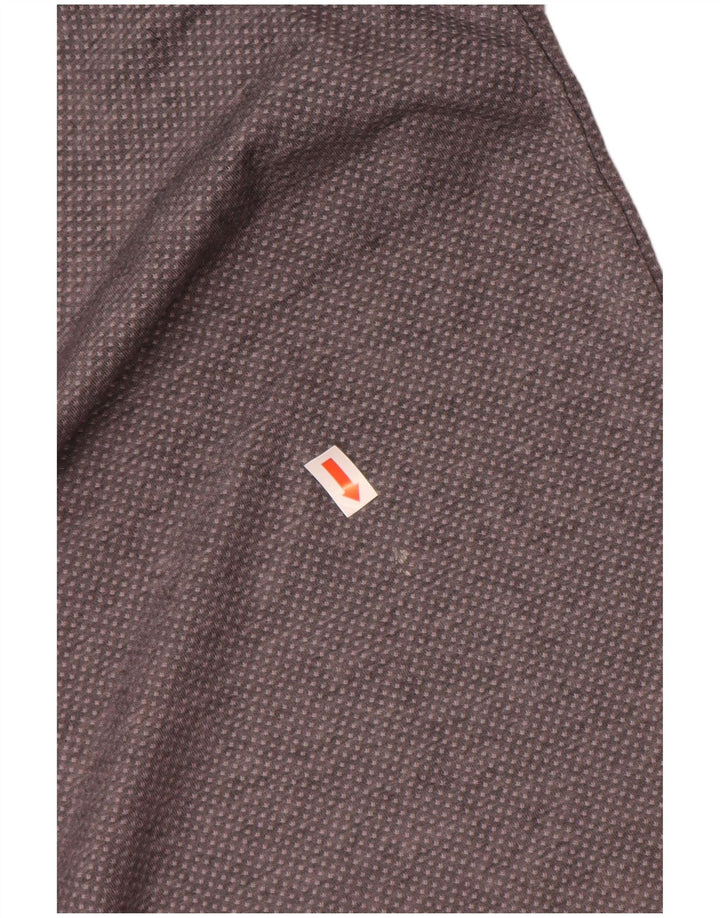 Мужская рубашка-поло NIKE Dri Fit XL, серая, полиэстер с цветными блоками