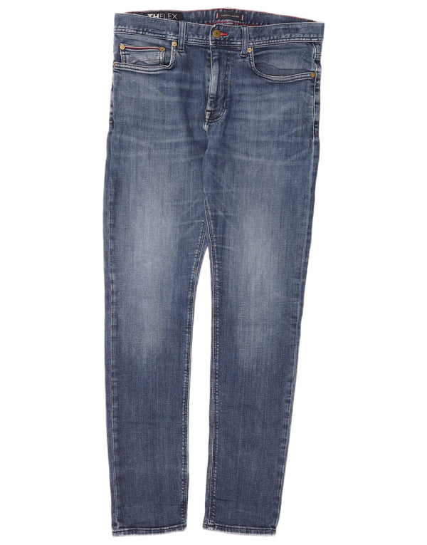Мужские джинсы скинни TOMMY HILFIGER W33 L32, синий хлопок