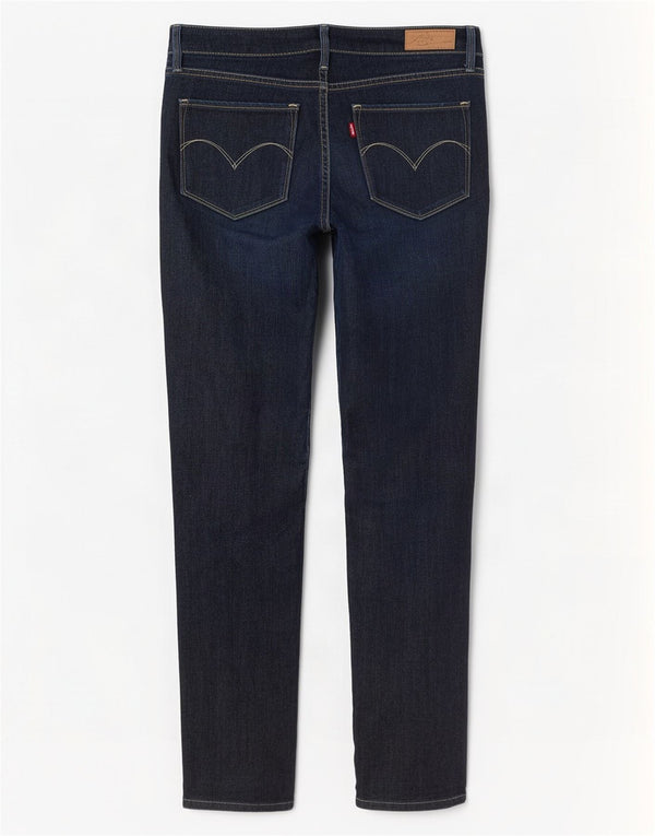 Женские узкие джинсы Levi's W29 L32, темно-синий, хлопок