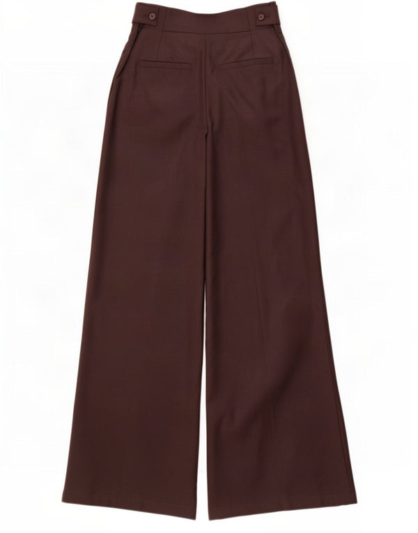 Женские брюки чинос Zara XS W24 L29 коричневые