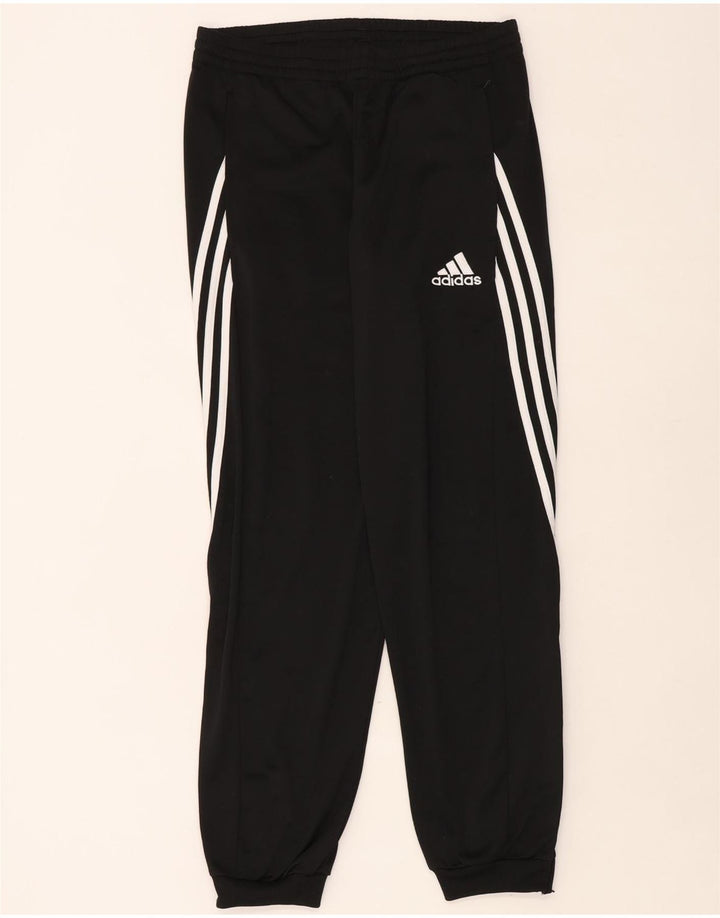 Adidas Мужские спортивные брюки Джоггеры Средний черный полиэстер
