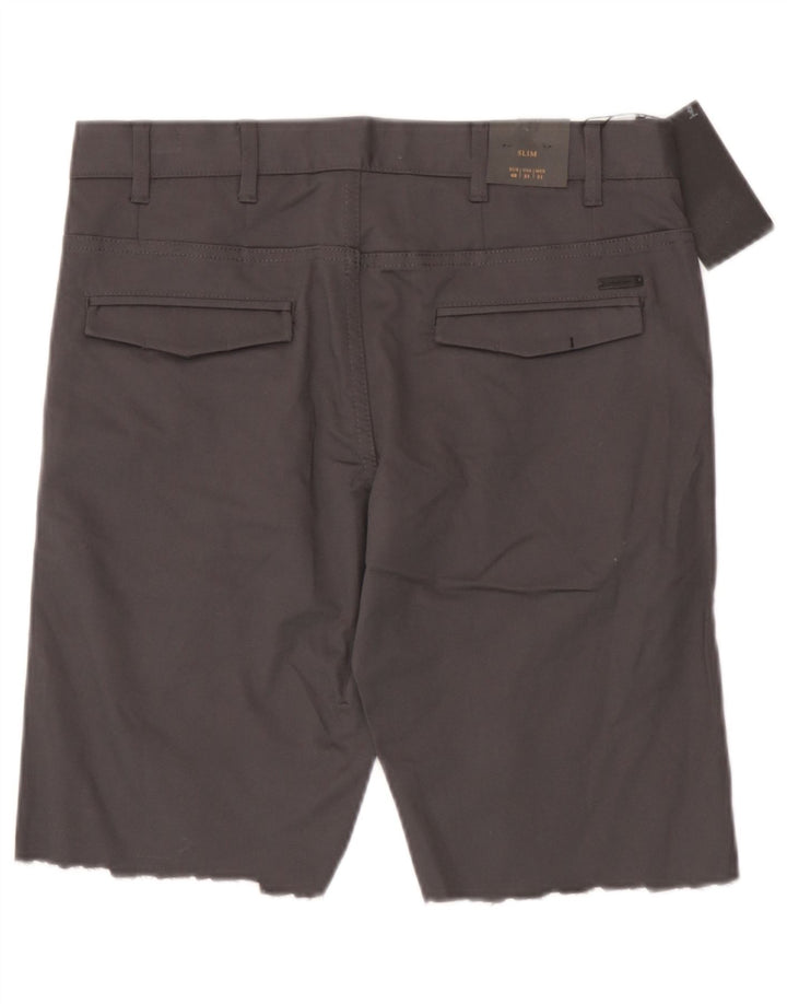 Мужские шорты чинос Zara EU 40 Medium W31 Серый хлопок