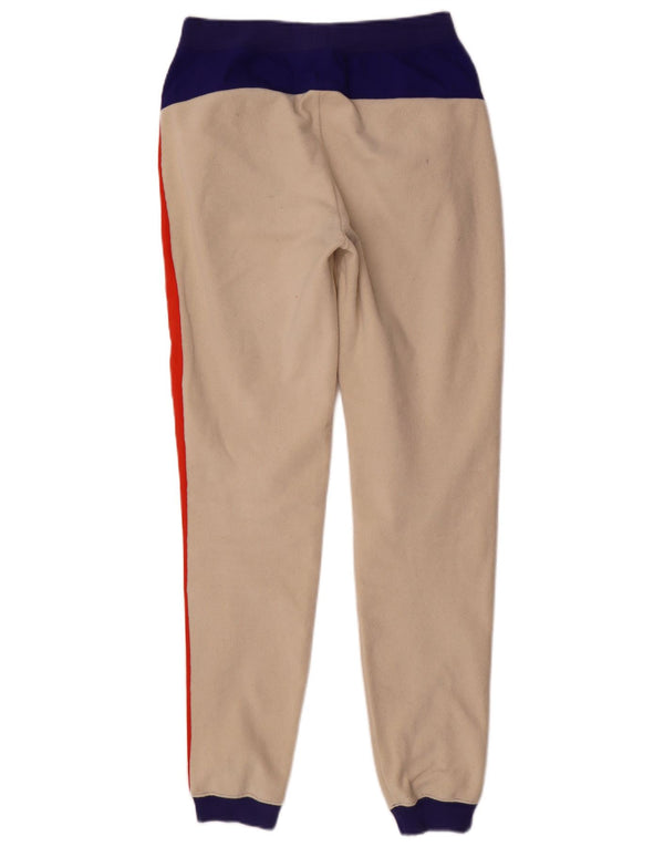 Мужские спортивные брюки Nike Joggers XS бежевого цвета с цветными блоками из полиэстера