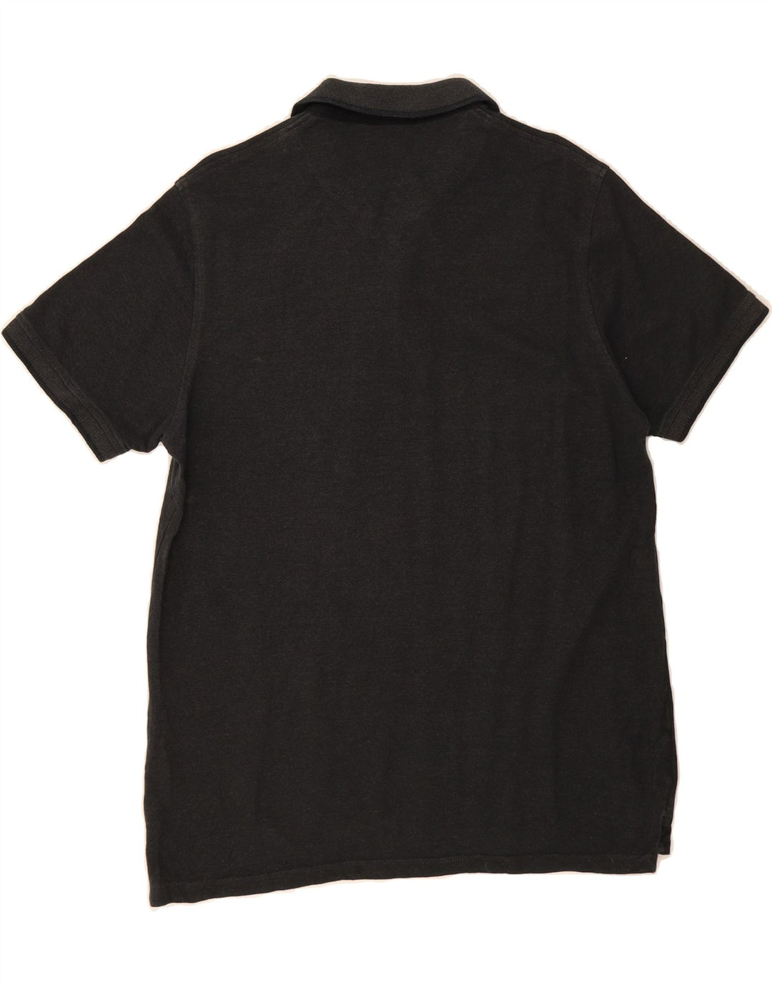 JACK & JONES Mens Polo Shirt XL Black Cotton Vintage Jack & Jones and Second-Hand Jack & Jones from Messina Hembry 
