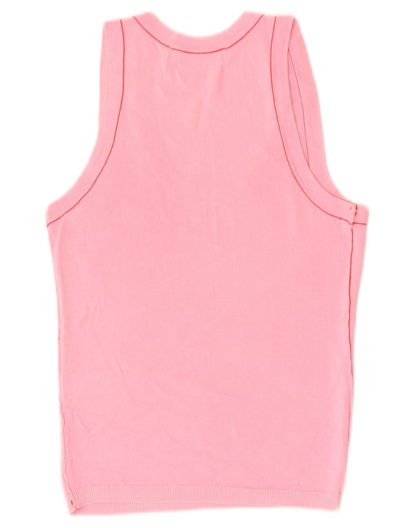 Женский жилет ZARA UK 4 XS, розовый, вискоза