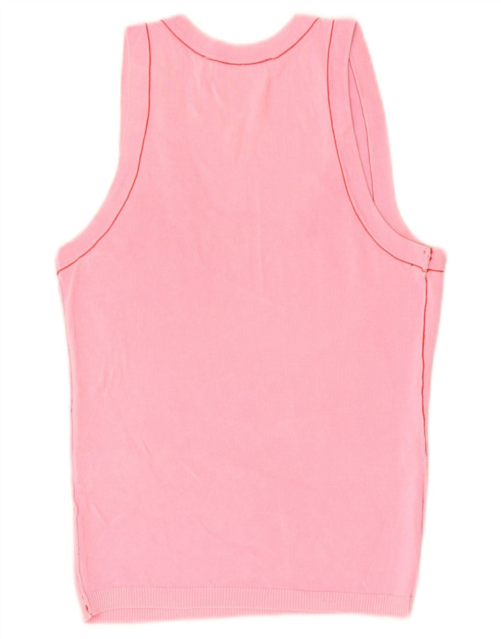 Женский жилет ZARA UK 4 XS, розовый, вискоза