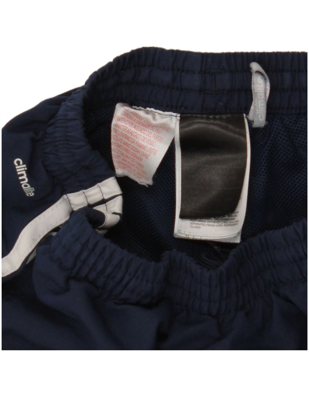 ADIDAS Спортивные брюки Climalite для мальчиков 9–10 лет, темно-синий, полиэстер