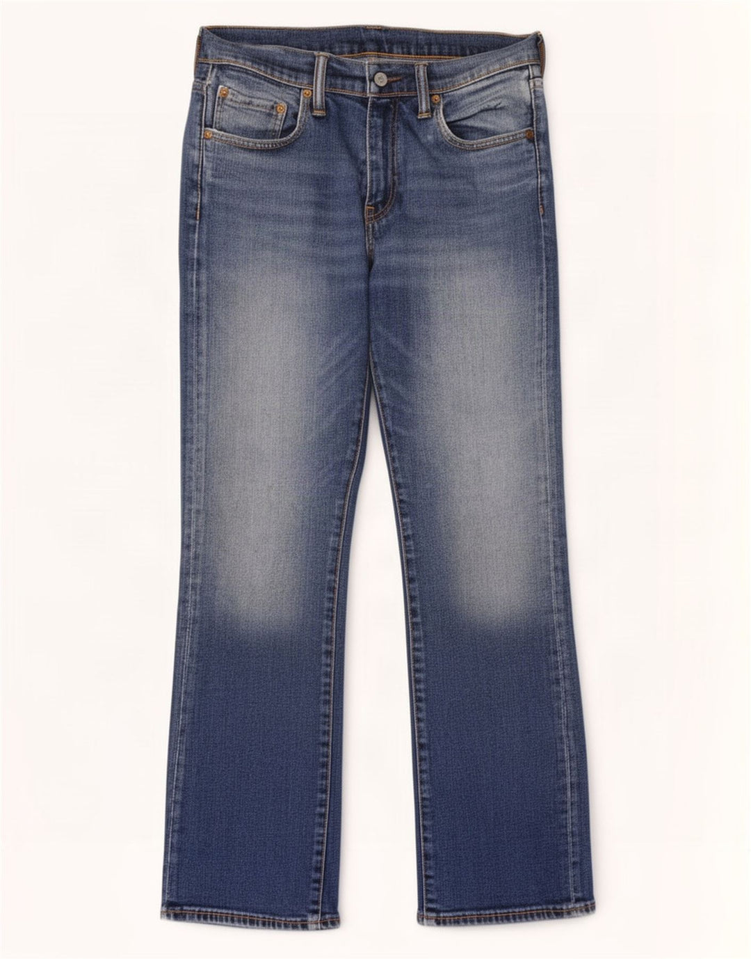 Мужские джинсы Levi's 527 Bootcut W30 L30 синие, хлопок