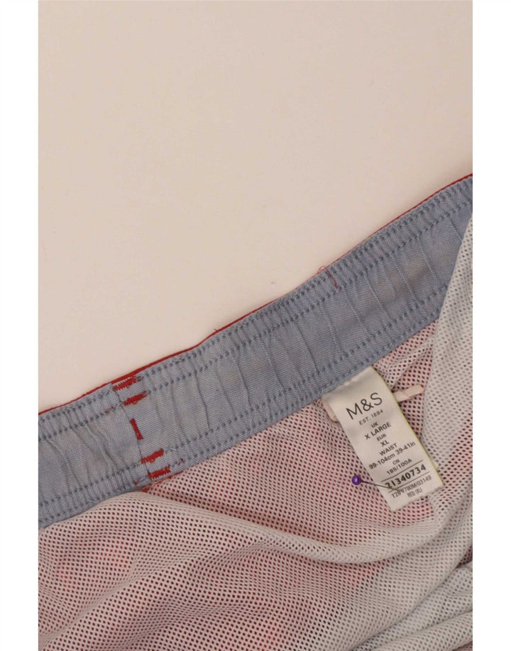 Мужские шорты для плавания Marks & Spencer XL, красный полиэстер
