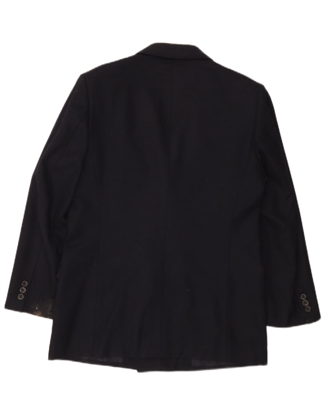 Мужской двубортный пиджак Aquascutum, Великобритания, 36, маленький, темно-синий