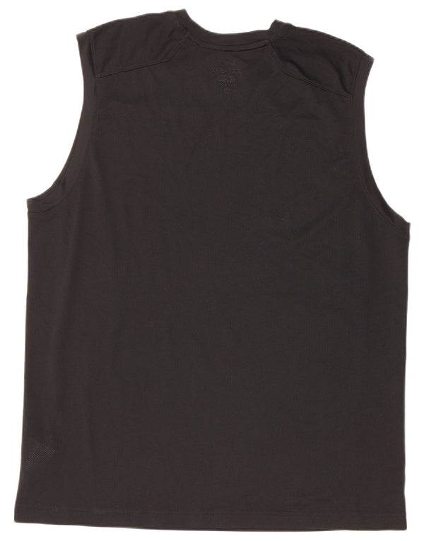 Мужской жилет Nike Dri Fit Top XL, черный полиэстер